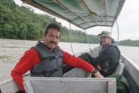 Flussfahrt im Urwald von Ecuador - eine Rückreise unmittelbar nach einem Wettkampf, kam speziell in Übersee niemals in Frage. (Foto: Werner Planer)