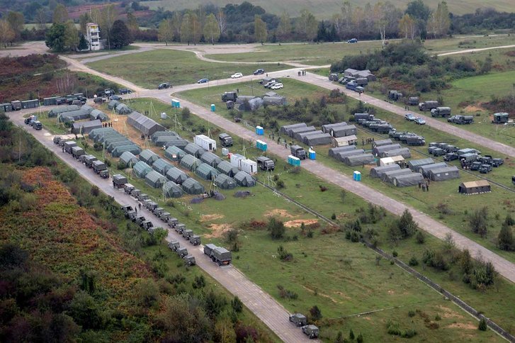 A field camp of QUICK RESPONSE 2016. (Photo: EUFOR)
