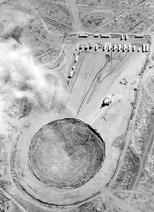 Eine Untererddetonation. (Foto: National Nuclear Security Administration; gemeinfrei)