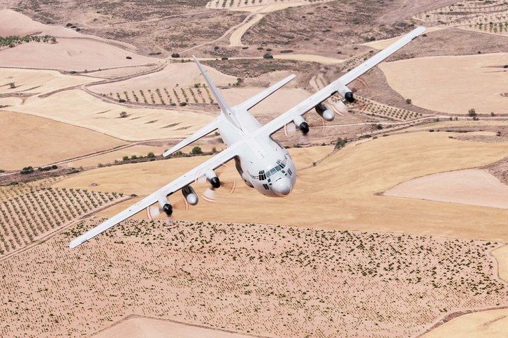 C-130 "Hercules" Transportmaschine bei einer Auslandsübung. (Foto: Bundesheer/Horst Gorup)
