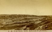 Das Brucker Lager um 1870. 