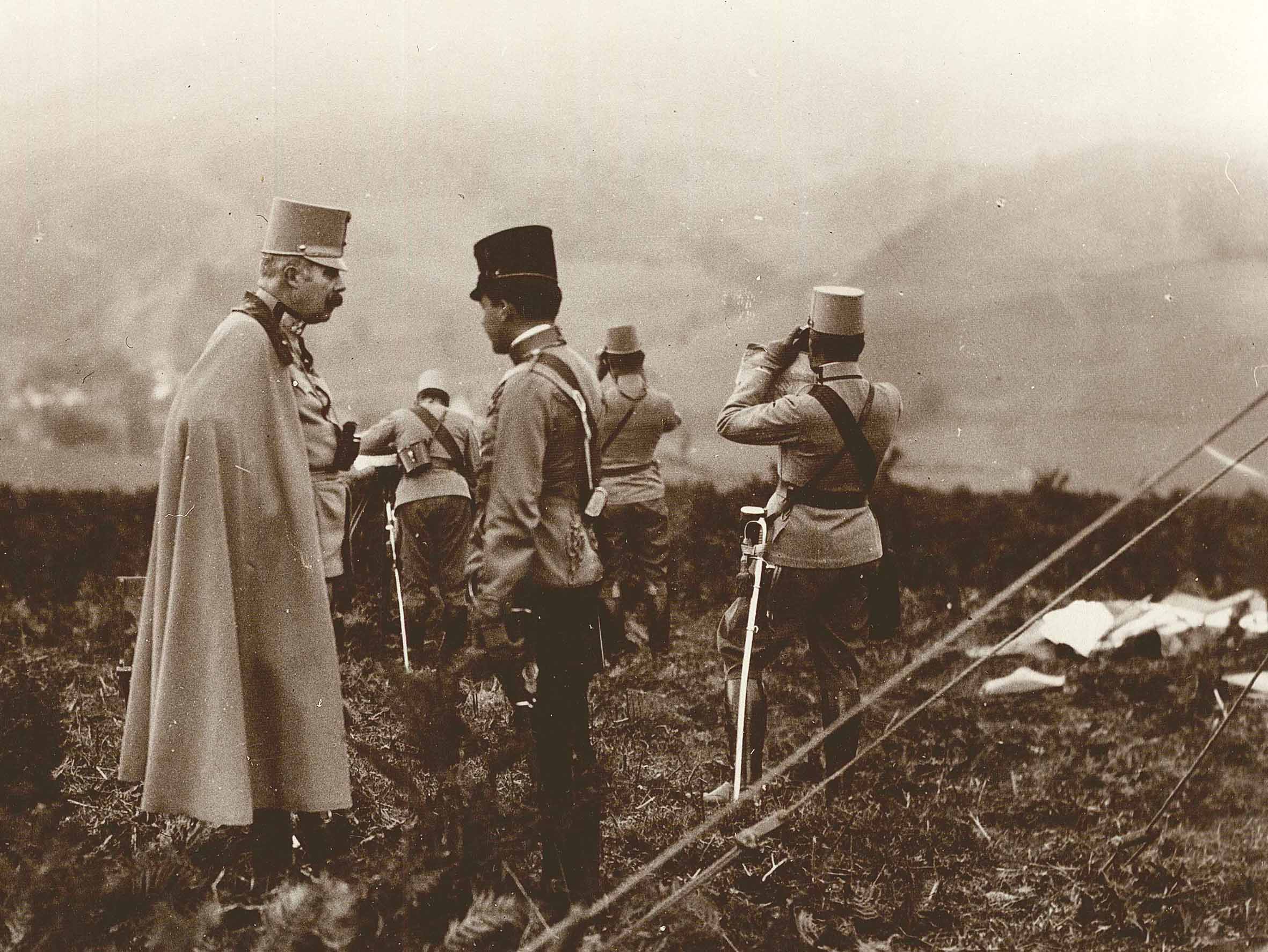 Erzherzog Franz Ferdinand von ÖsterreichEste Truppendienst