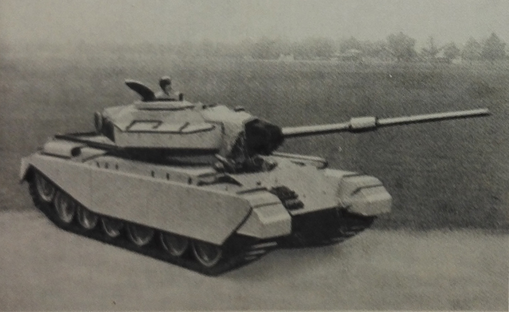 Centurion III, V, VII. Verwendung in den Panzerregimentern der mechanisierten Divisionen. (Foto: TD 4/1963)