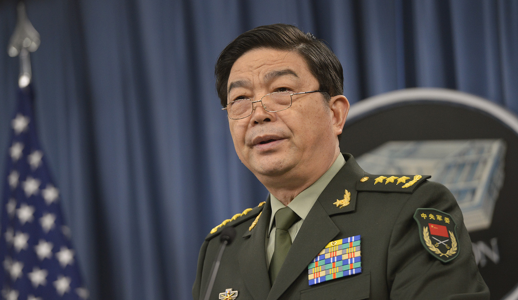 Der chinesische Verteidigungsminister, General Chang Wanquan, kündigt verstärkte Grenzkontrollen zu seinen Nachbarstaaten an.
(Symbolfoto: Chuck Hagel, www.flickr.com/people/68842444@N03, CC BY 2.0)