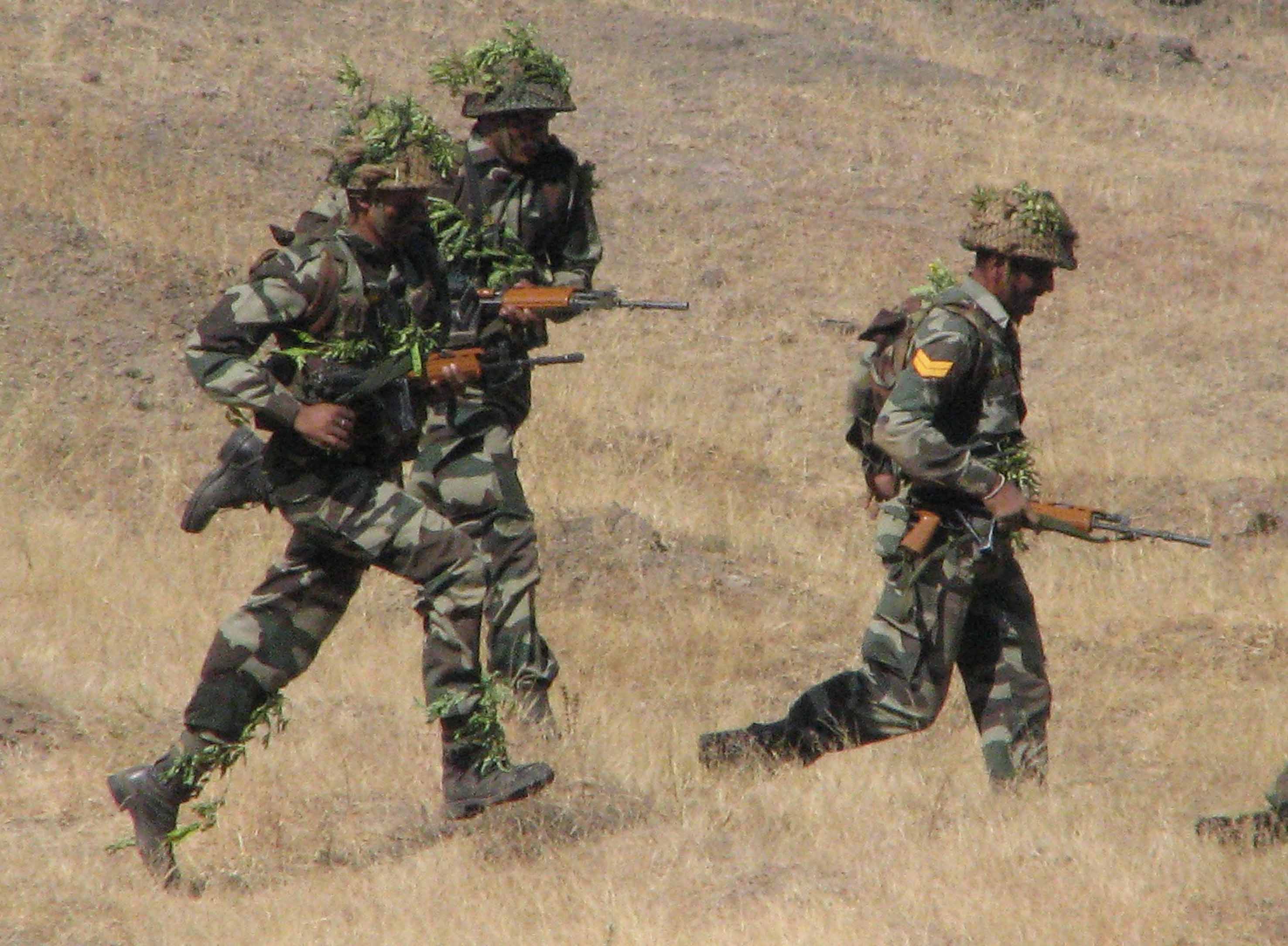 Körperliche Fitness ist eine wesentliche Voraussetzung, um als Soldat im Feld bestehen zu können. (Foto: Vivek Pantankar, from Pune, India, CC BY 2.0 generic)