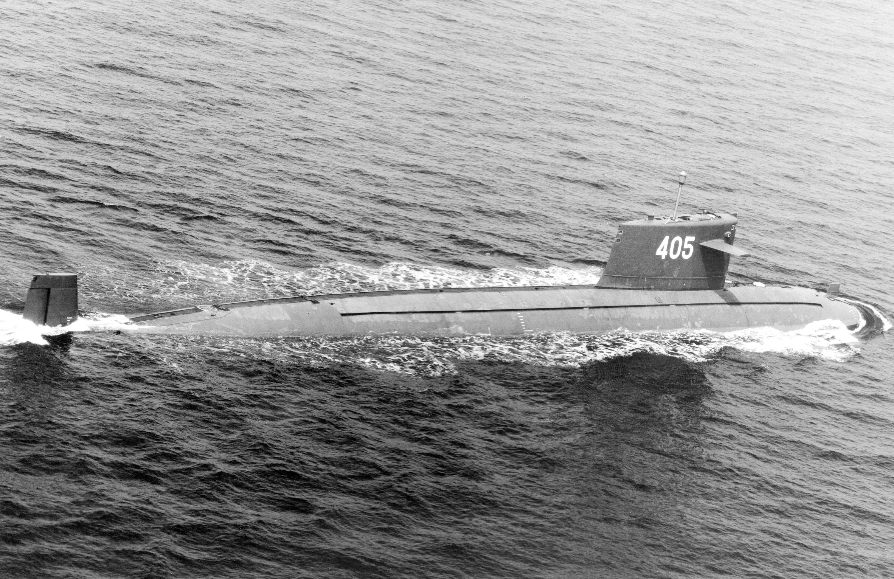 Ein Atom-U-Boot der Han-Klasse der chinesischen Marine. (Foto: U.S. Navy)