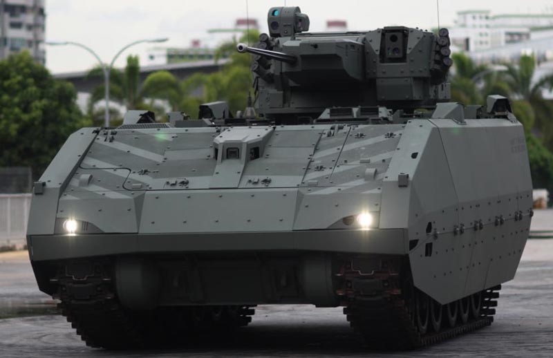 Der neue Schützenpanzer soll den alten M113A2 ersetzen. (Foto: Mindef)
