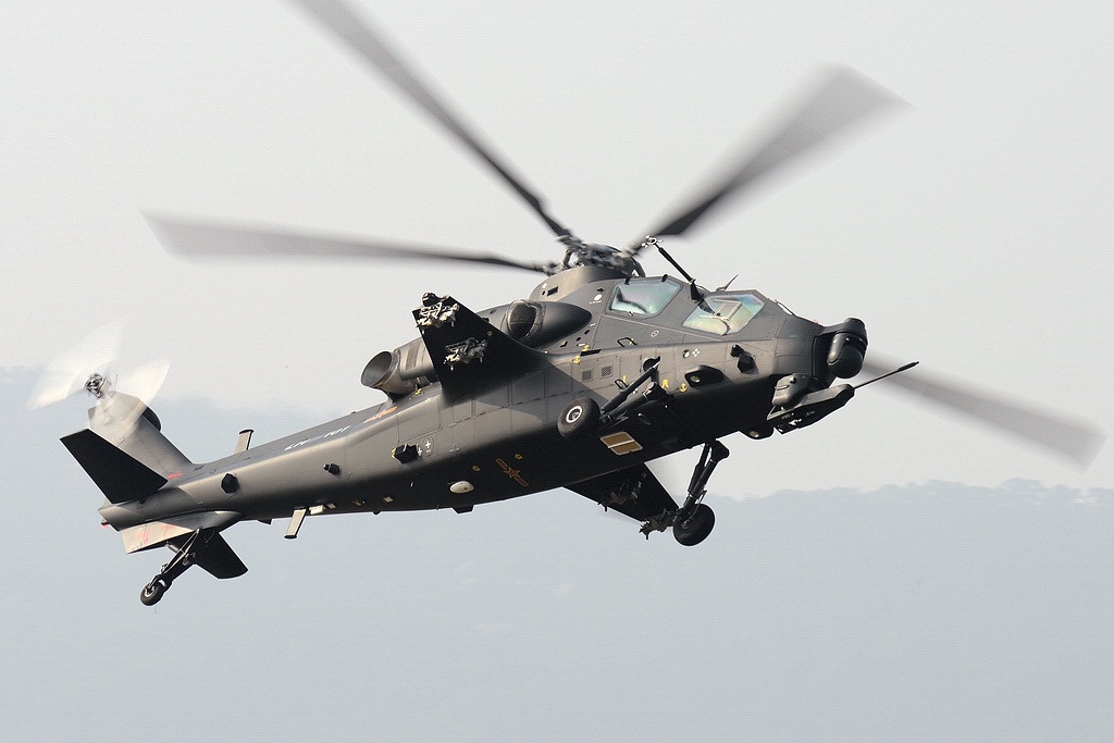 Der Z-10 ist der erste in China entwickelte Kampfhubschrauber. (Foto: Shimin Gu)