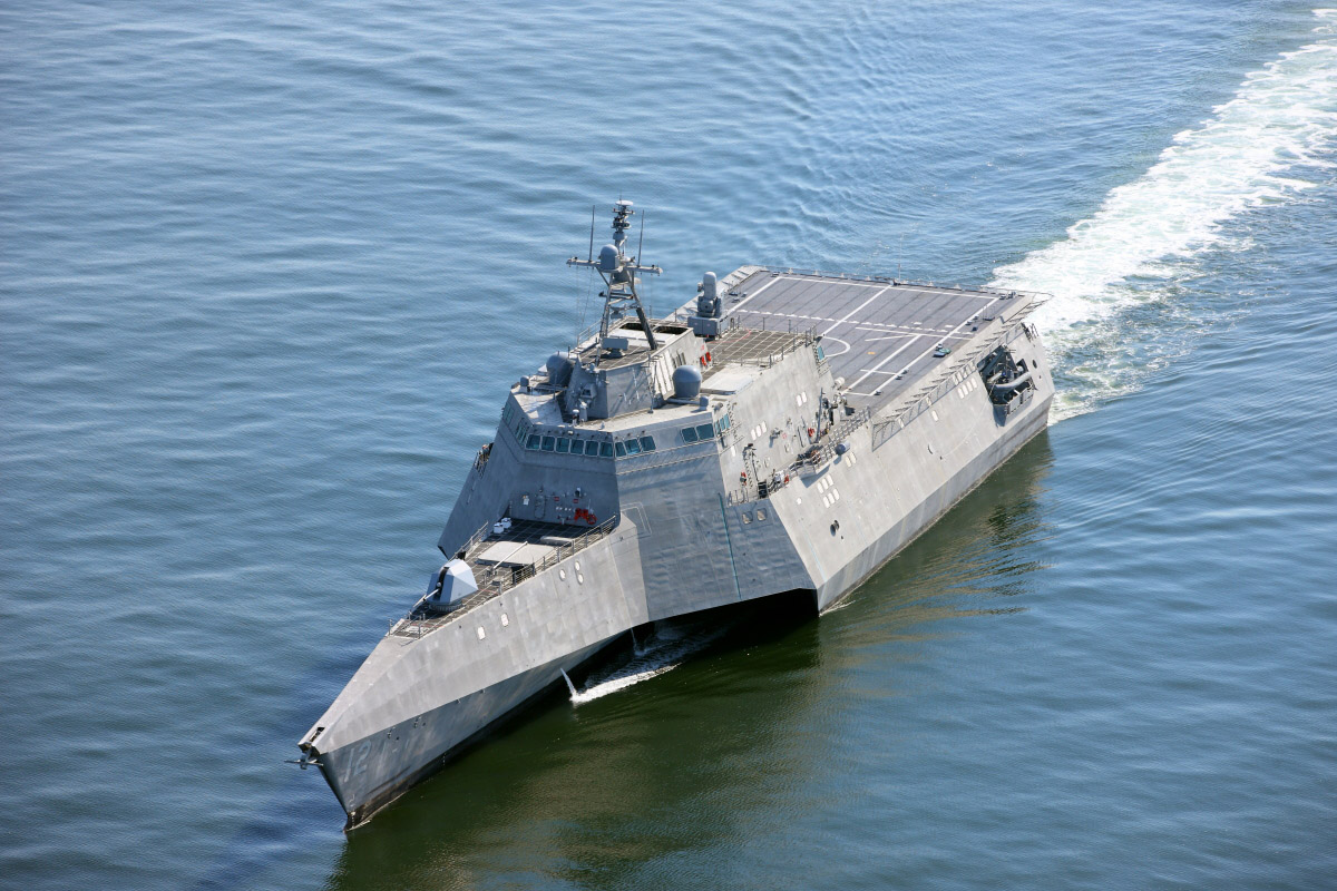 Die USS Omaha ist vor allem für den Kampf in Küstennähe konstruiert worden. (Foto: US Navy)