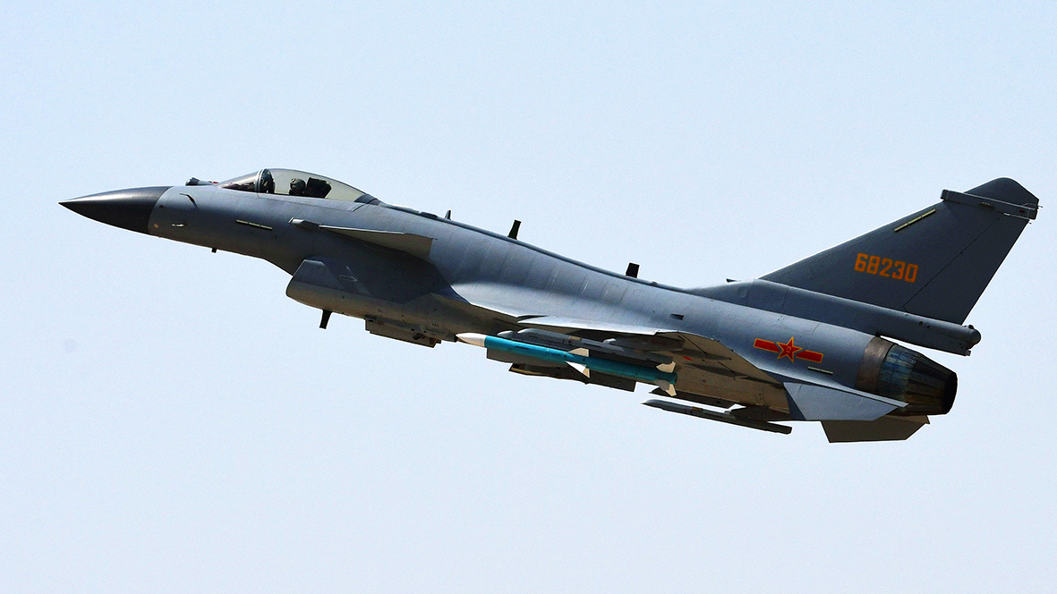 J-10 C der Luftstreitkräfte der Volksrepublik China. (Foto: english.chinamil.com.cn/Liu Chuan)