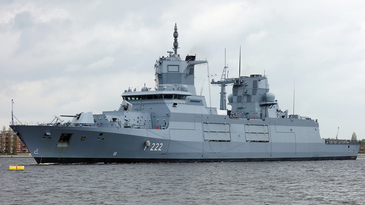 Die deutsche Fregatte F222 „Baden-Württemberg“. (Foto: Ein Dahmer/CC BY-SA 4.0)