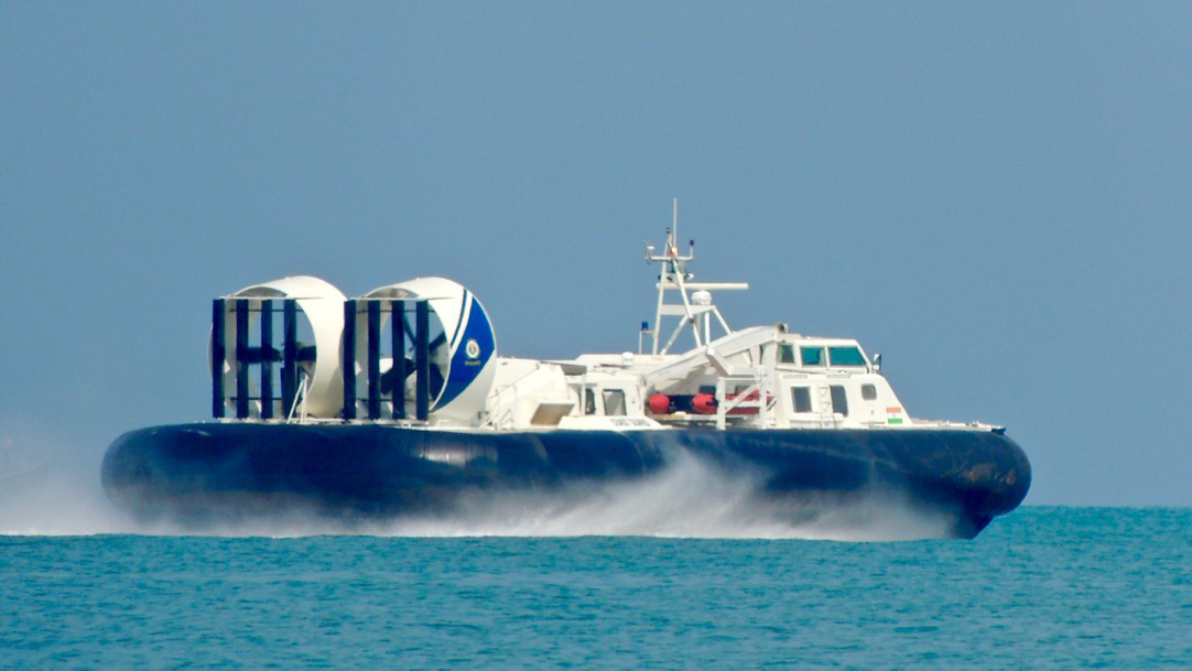 Griffon-GRSE 8000 TD-Class Hovercraft. (Foto: Sballal/ CC BY-SA 4.0)