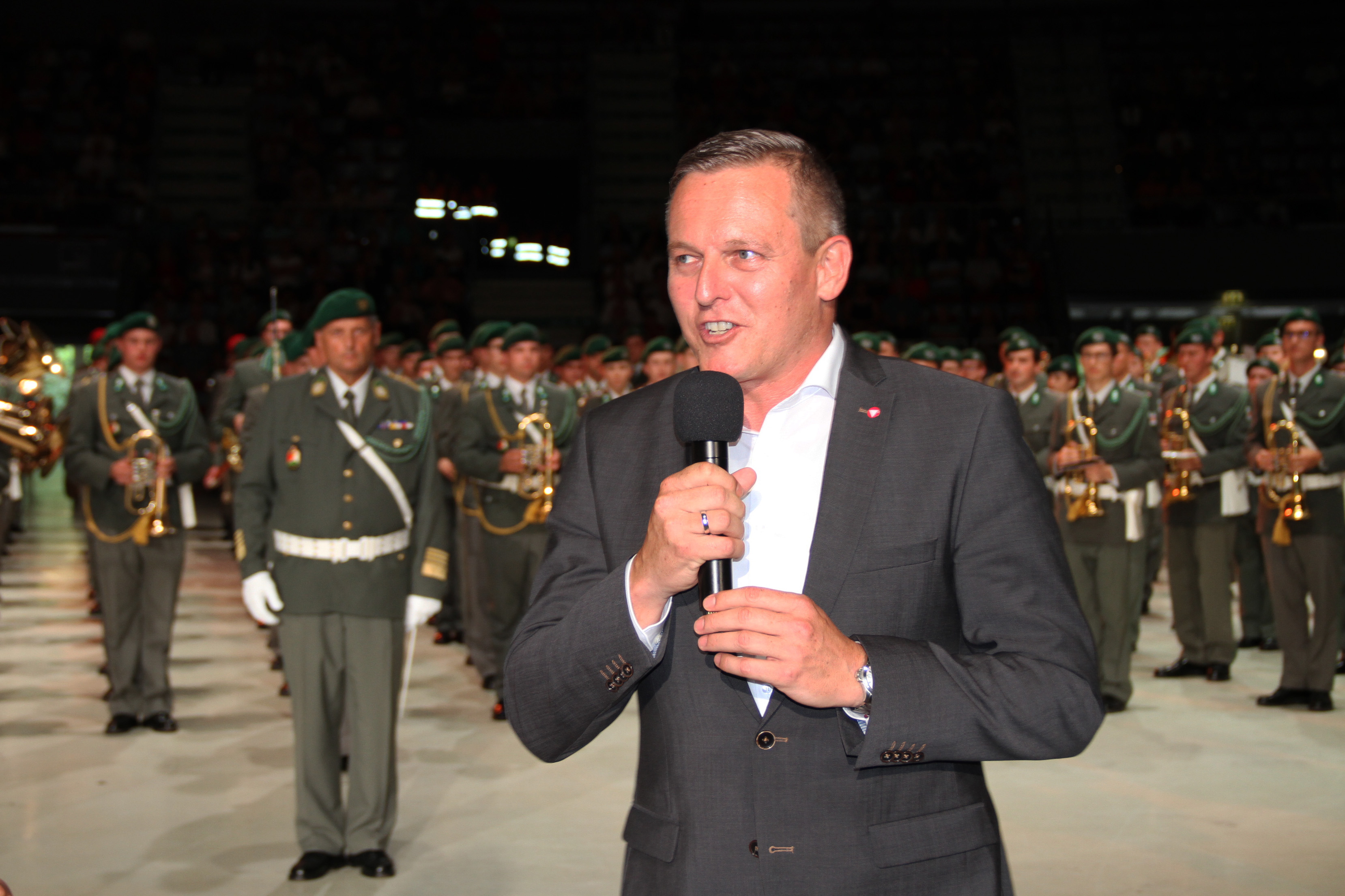 Verteidigungsminister Mario Kunasek bei der Eröffnung. (Foto: Bundesheer/Wolfgang Riedlsperger) 