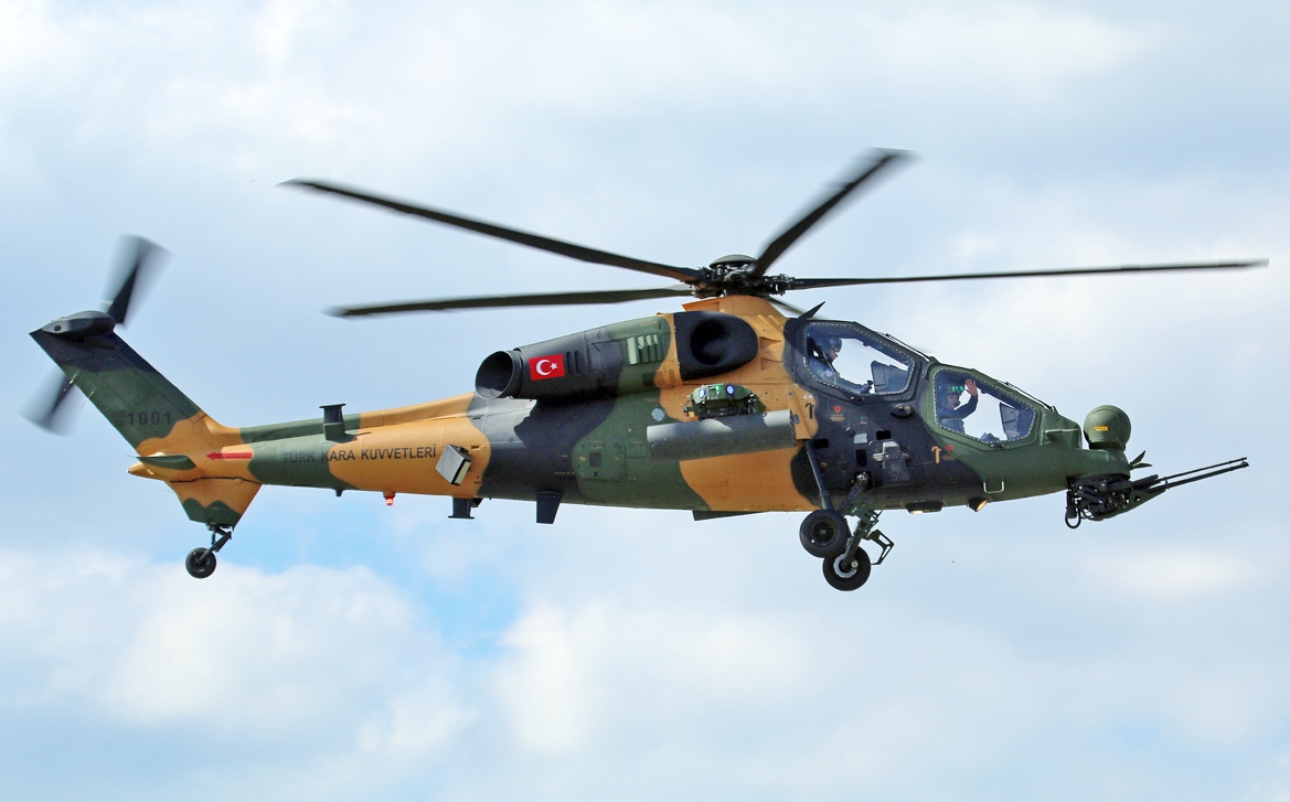 Der türkische Kampfhubschrauber T129. (Foto: wiltshirespotter/CC BY-SA 2.0)