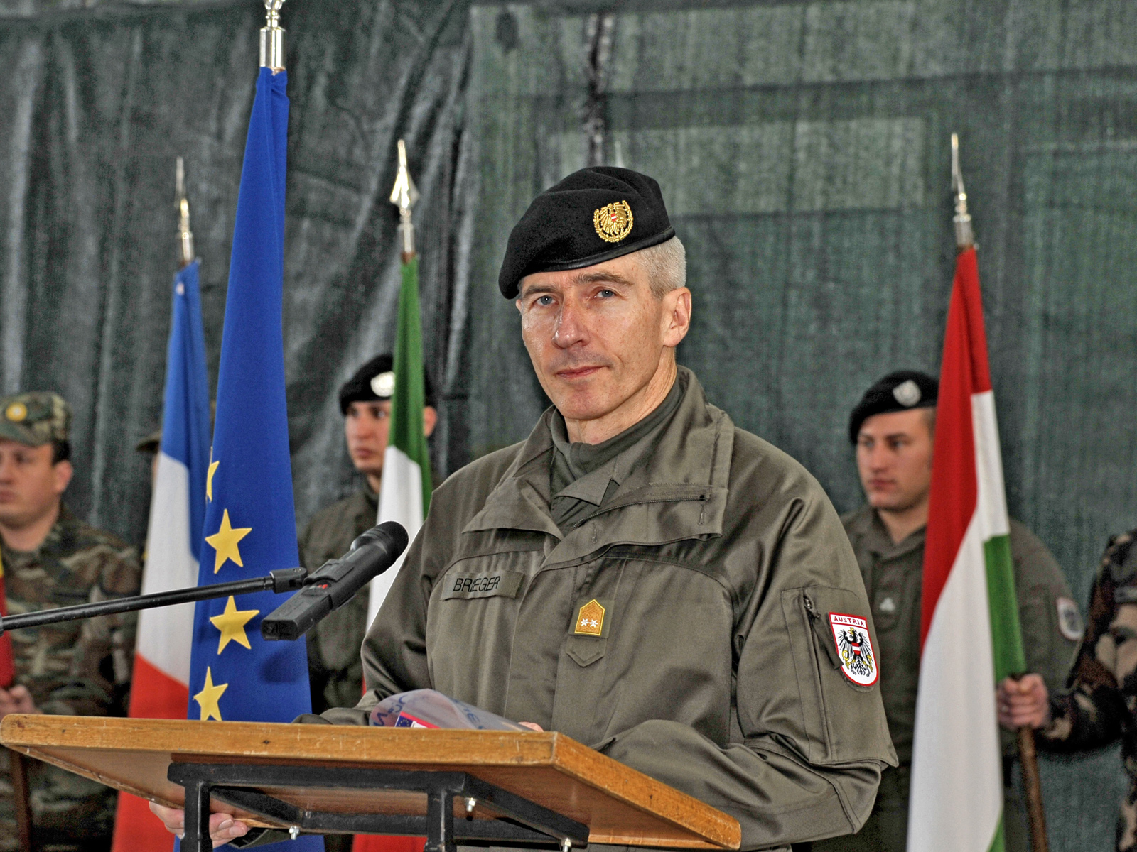 Der neue Generalstabschef des ÖBH, Mag. Robert Brieger. (Foto: Bundesheer/Pendl H.)
