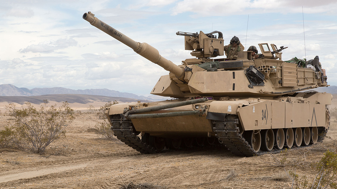 Ein amerikanischer Kampfpanzer M1A2. (Foto: Mark Holloway/CC BY 2.0)