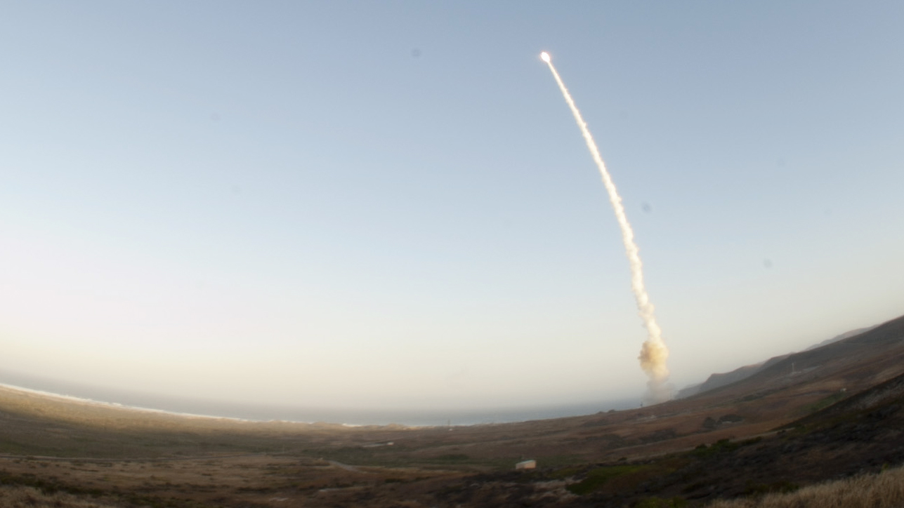 Eine „Minuteman III“-Interkontinentalrakete. (Foto: U.S. Air Force/Airman Yvonne Morales)