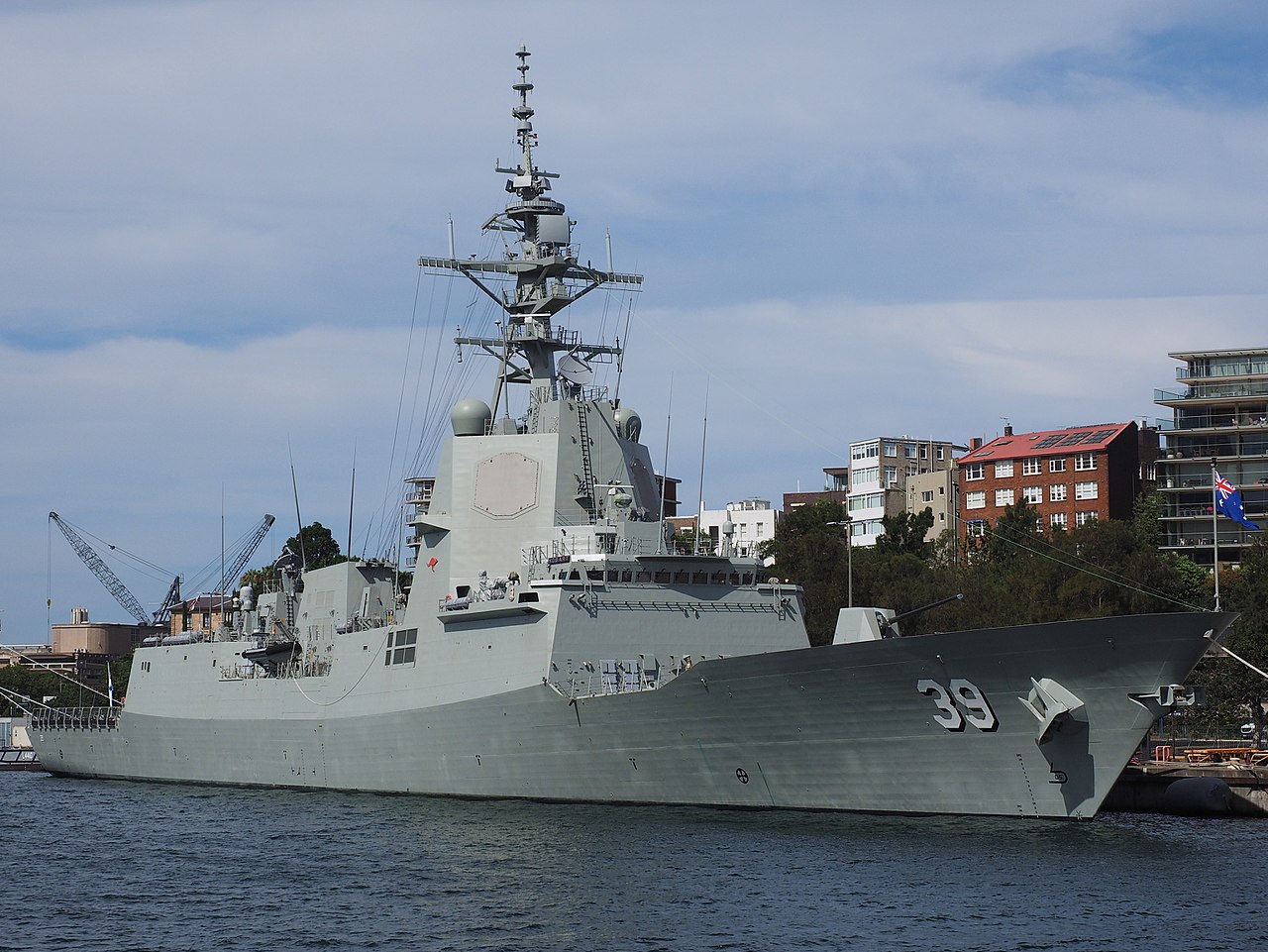 Der australische Zerstörer „Hobart“, Namensgeber der Zerstörer-Klasse. (Foto: Nick-D/CC BY-SA 4.0)