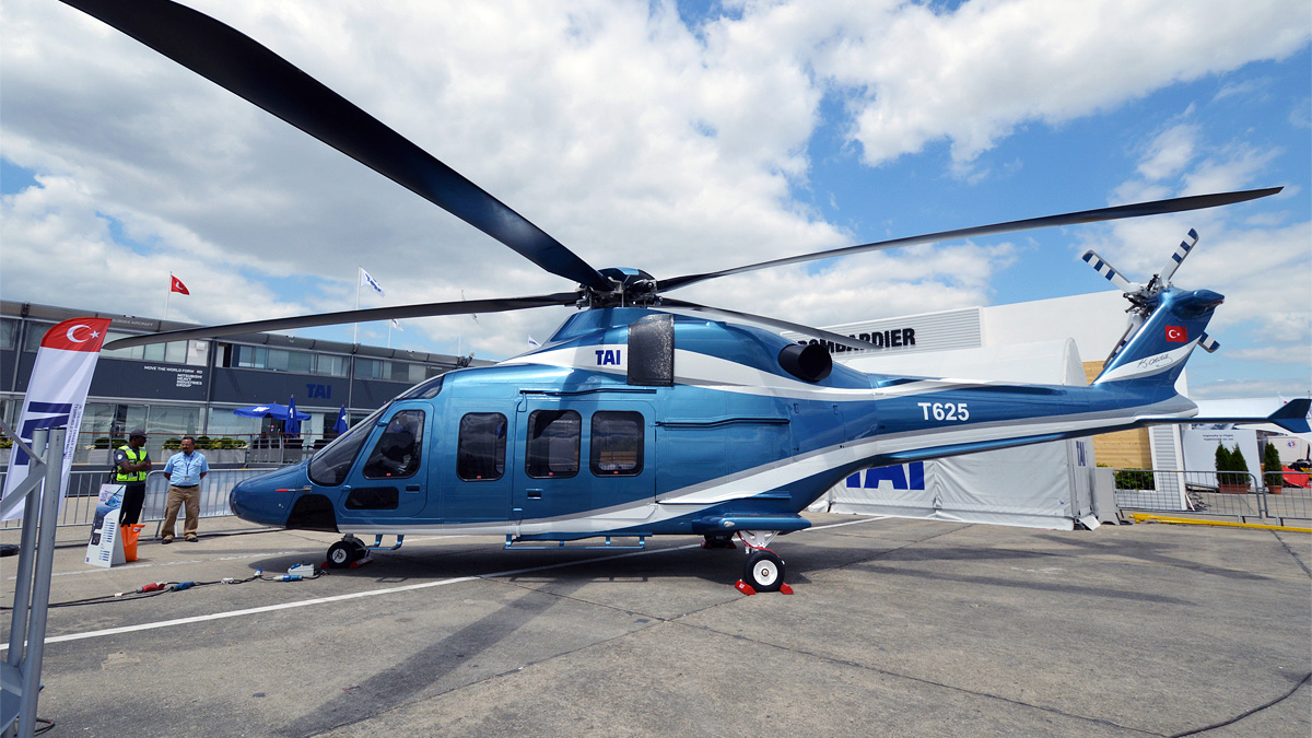 Türkischer Mehrzweck-Kampfhubschrauber T625. (Foto: Anna Zvereva/CC BY-SA 2.0)