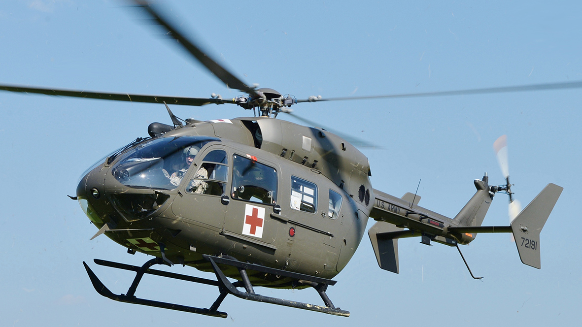 Ein UH-72A als medizinischer Rettungshubschrauber der Nebraska Army National Guard. (Foto: U.S. Air National Guard/Senior Master Sgt. David H. Lipp, Public Domain)