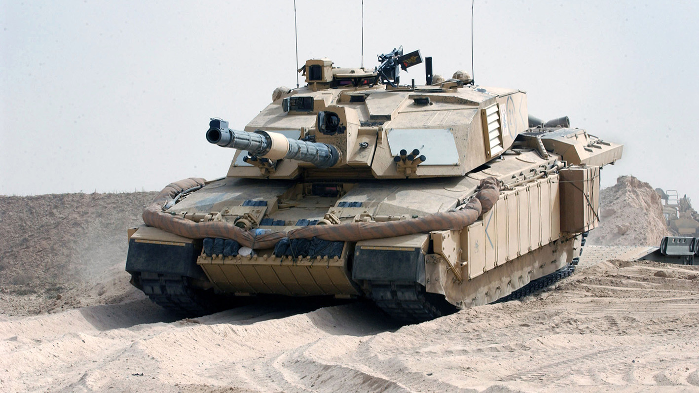 „Challenger 2“-Kampfpanzer der Queens Royal Lancers. (Foto: Think Defence/CC BY-NC 2.0)