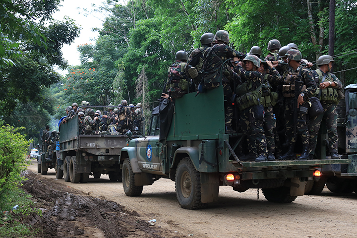 Philippinische Soldaten in der Provinz Lano del Sur. (Foto: Philippines Information Agency/gemeinfrei)