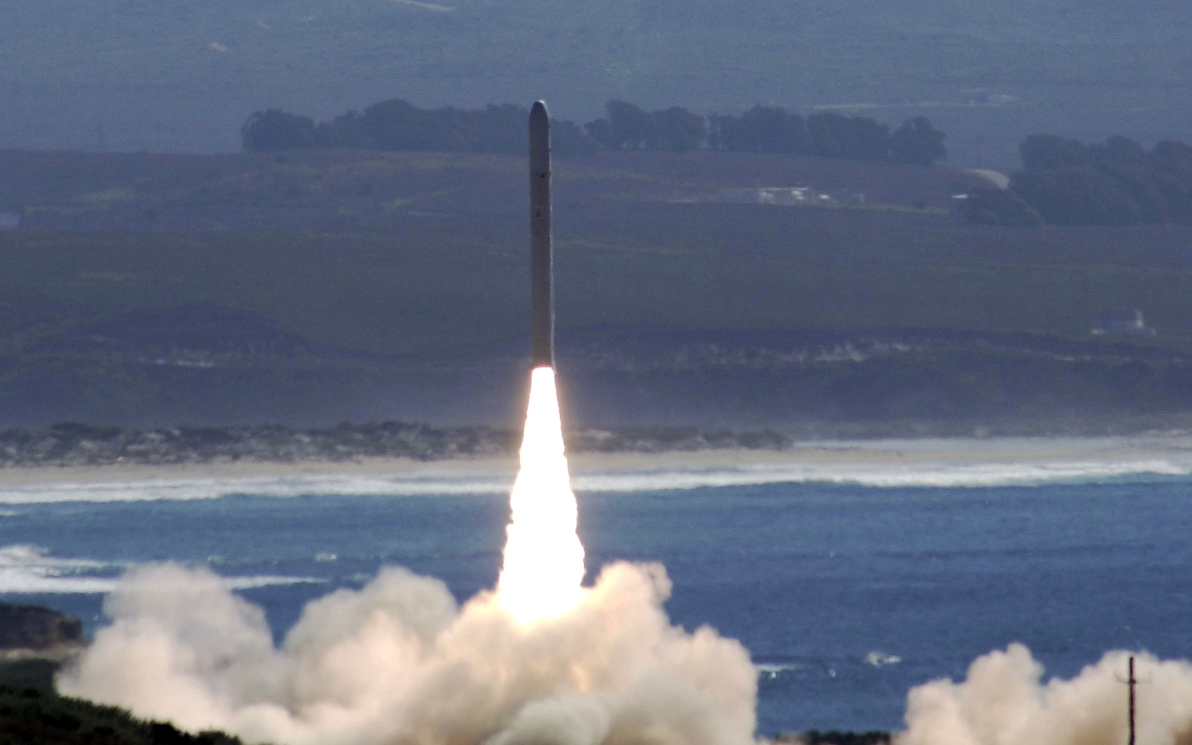 Start einer „Taurus-Lite“, ein „Ground Based Interceptor, der feindlichen Interkontinentalraketen abfangen soll. (Foto: MDA/gemeinfrei)