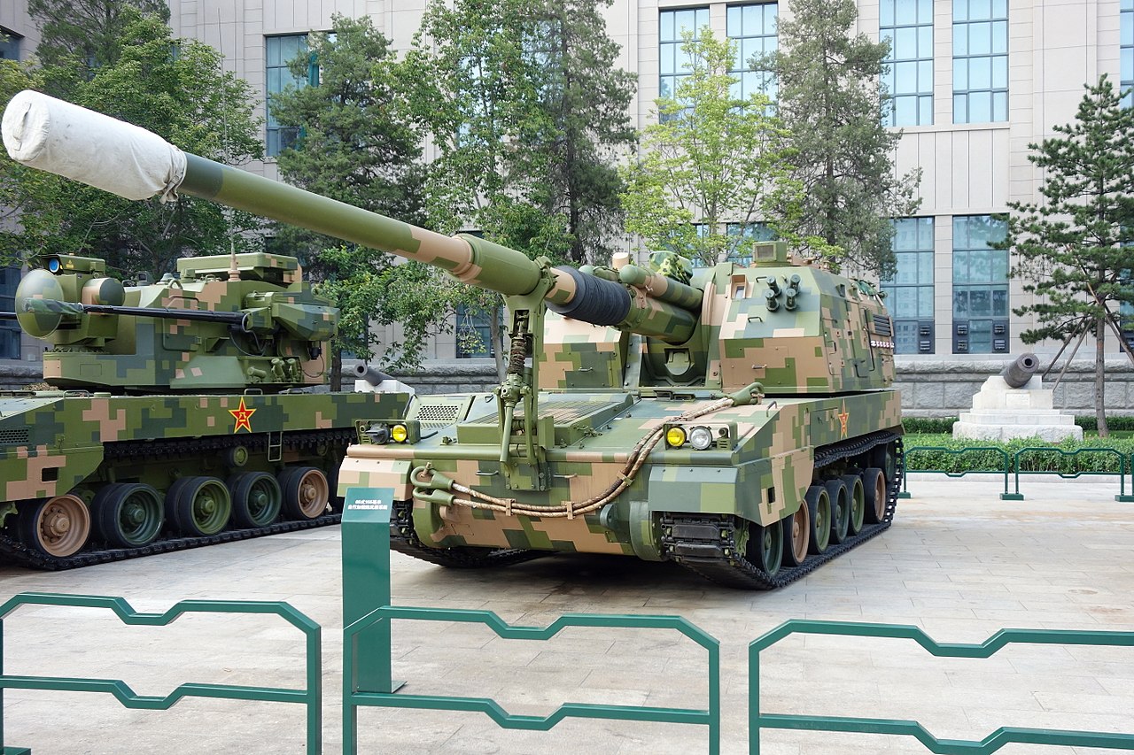 Panzerhaubitze PLZ-05 der Chinesischen Volksbefreiungsarmee. (Foto: Tyg728/CC BY-SA 4.0)