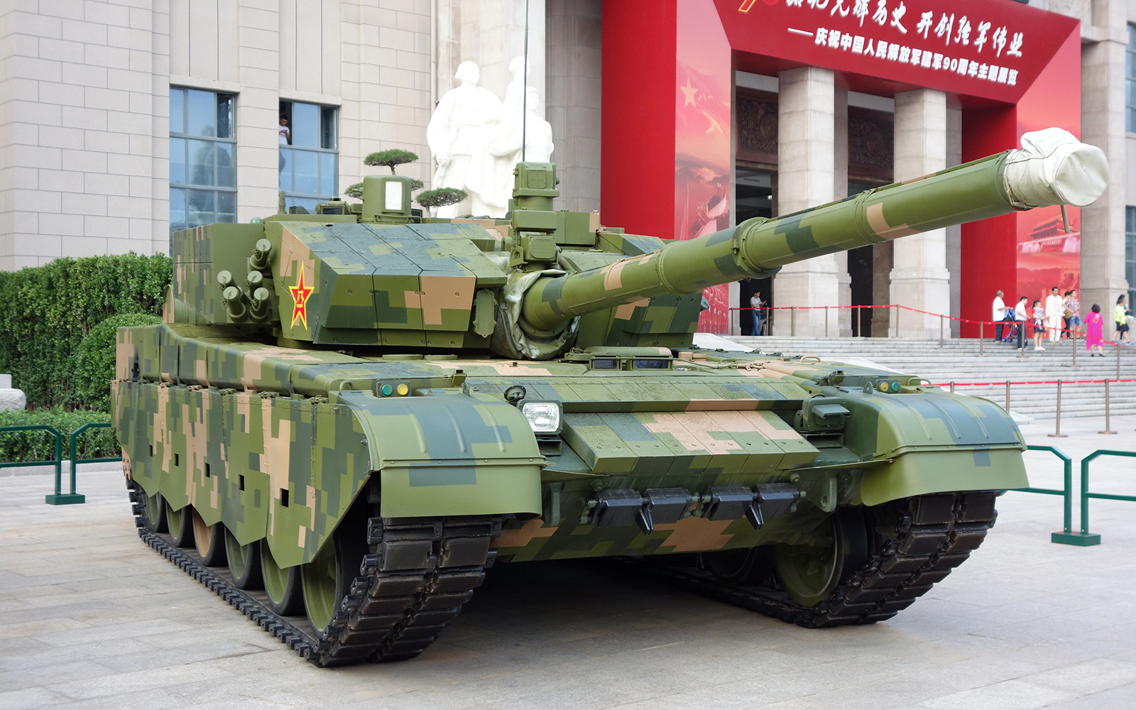 Der chinesische Kampfpanzer Typ 99A soll das Rückgrat der gepanzerten Kräfte der Volksbefreiungsarmee werden. (Foto: Tyg728/CC BY-SA 4.0)