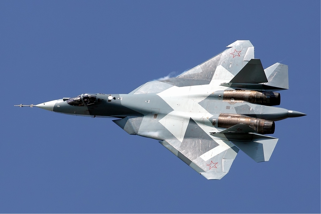 Russland bietet der Türkei 57 Jets vom Typ Su-57 als Ersatz für die US-Kampfflugzeuge F-35 an. (Foto: Maxim Maksimov, CC BY-SA 3.0)