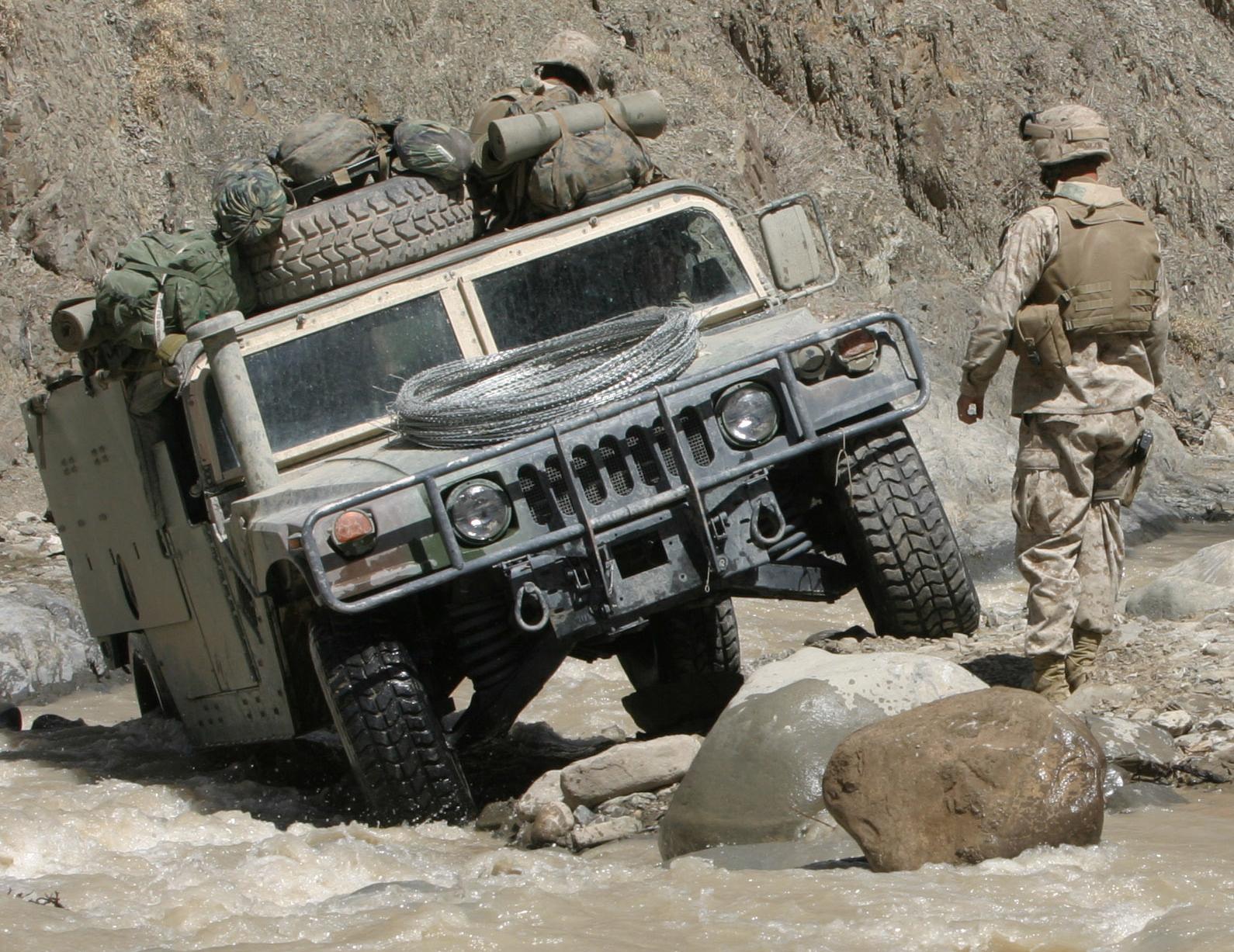 Ein „Humvee“ der US-Armee im Einsatz in Afghanistan. (Foto: U.S. Marine Corps/Cpl. James L. Yarboro, gemeinfrei)