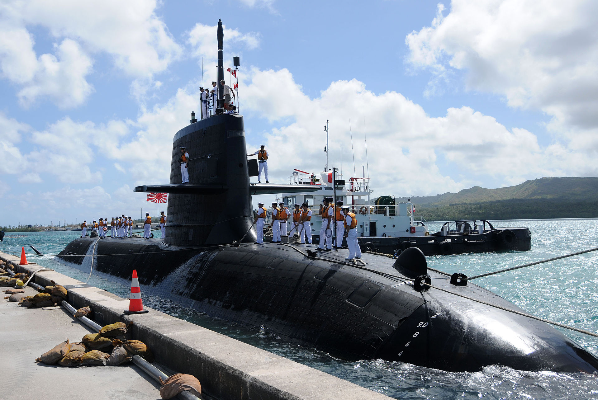 Symbolbild: Beim neuen japanischen U-Boot 29-SS handelt es sich um eine Weiterentwicklung der „Soryu“-Klasse (Bild). (Foto: U.S. Navy/Jeffrey Jay Price, gemeinfrei)
