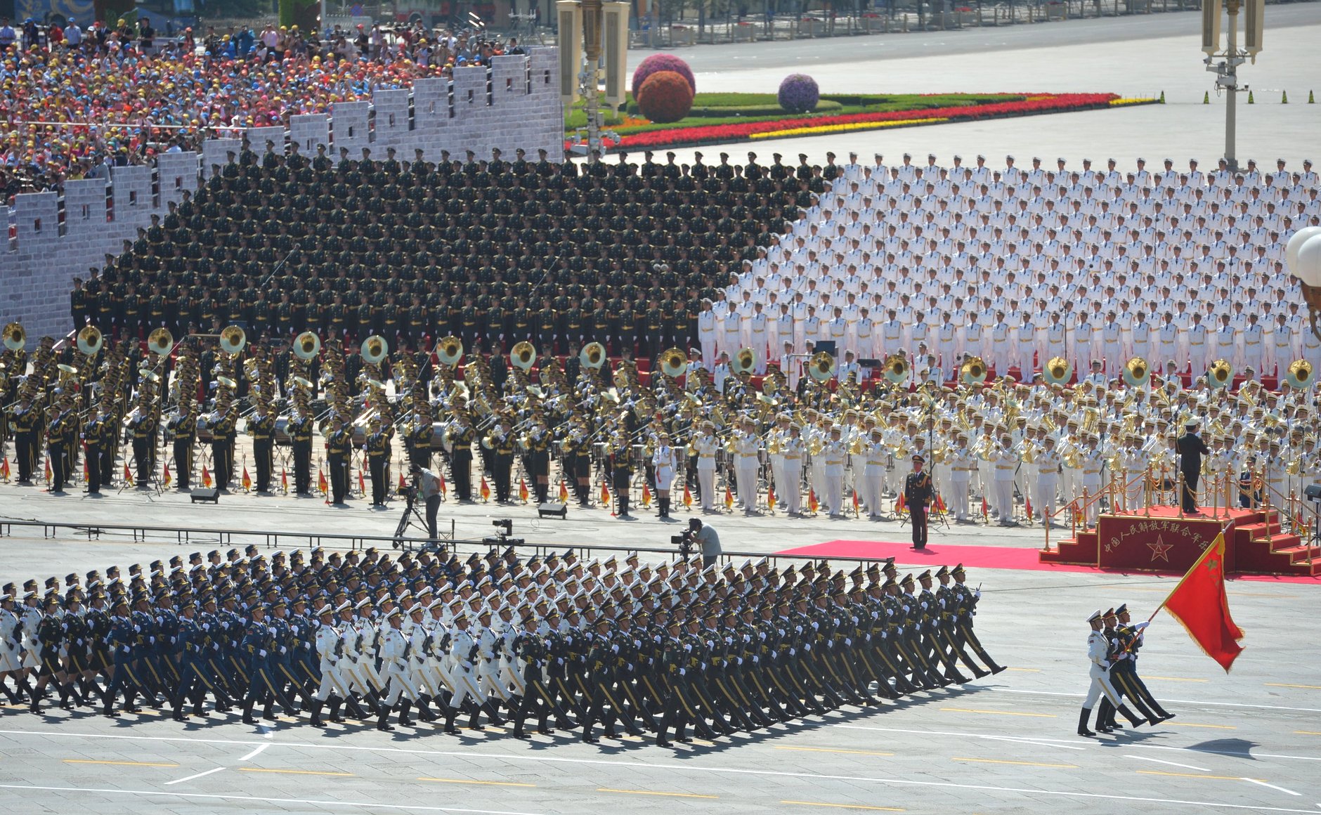 An der Parade zum 70. Jahrestag der Gründung der Volksrepublik China am 1. Oktober 2019 sind insgesamt 15.000 Personen beteiligt. (Symbolfoto: Pressedienst des russischen Präsidenten, CC BY 4.0)