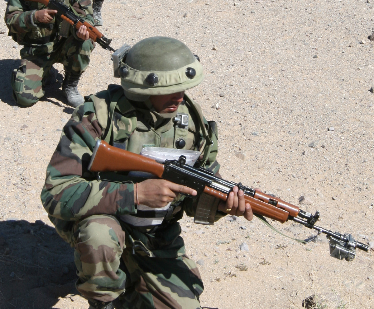 Teile der indischen Armee werden derzeit mit SiG-716-Sturmgewehren ausgerüstet. (Symbolbild: USMC, gemeinfrei)