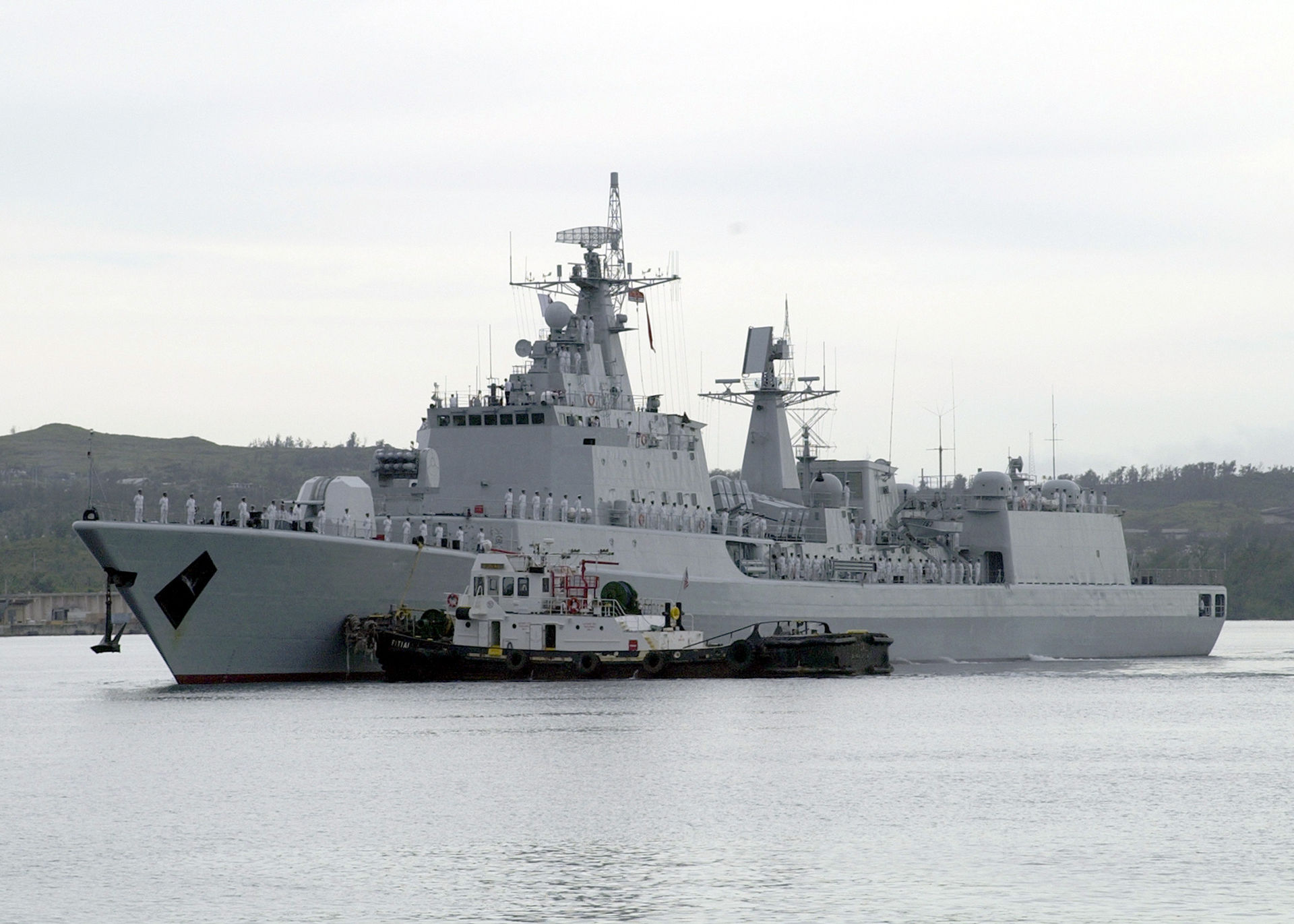Der chinesische Zerstörer CNS-„Shenzhen“ wurde umfangreich modernisiert und ist nun wieder einsatzbereit. (Foto: U.S. Navy, gemeinfrei)