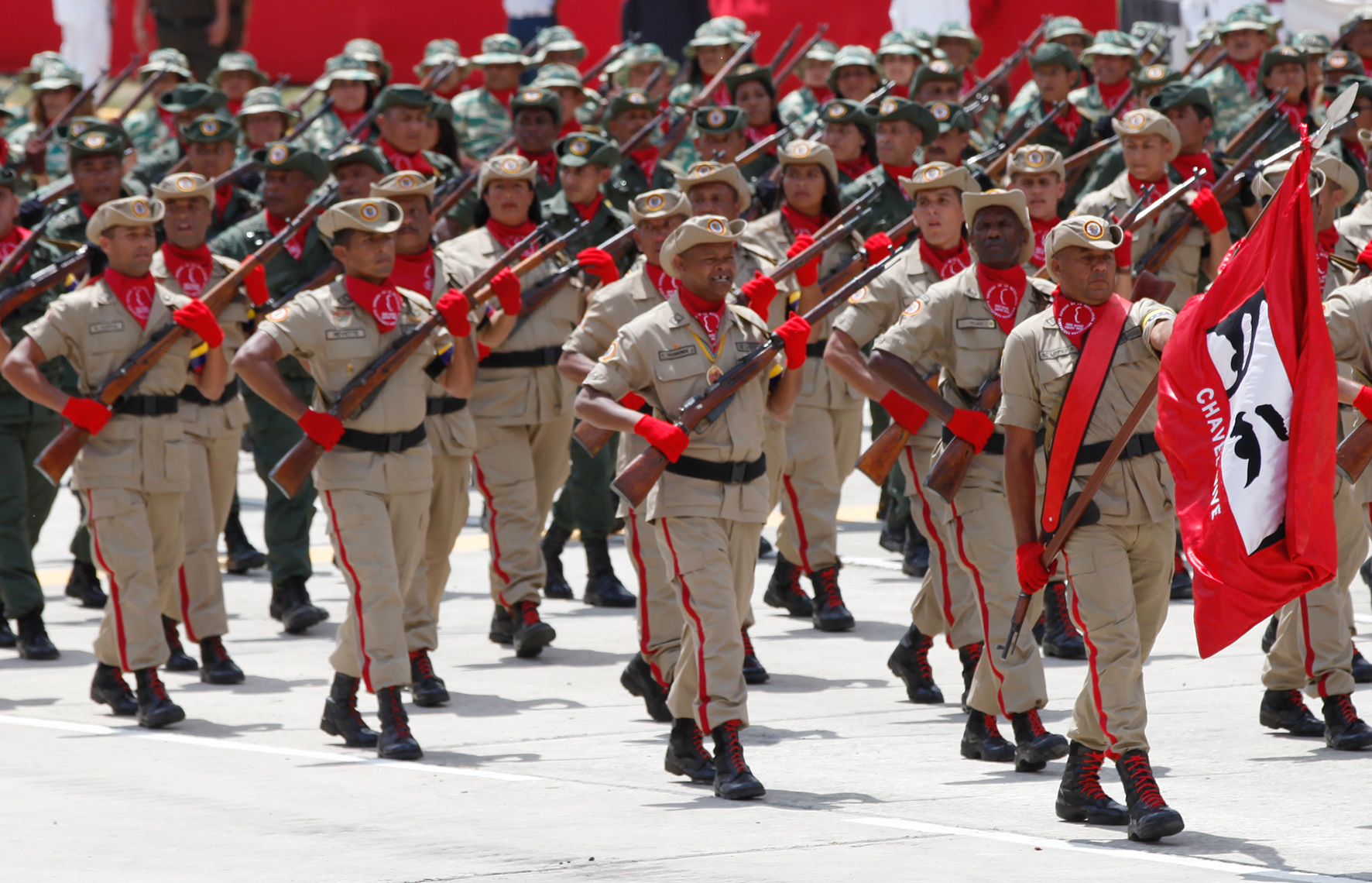 An der Großübung in Venezuela beteiligten sich über 2,3 Millionen Milizionäre. (Symbolfoto: Cancillería del Ecuador, CC BY-SA 2.0)