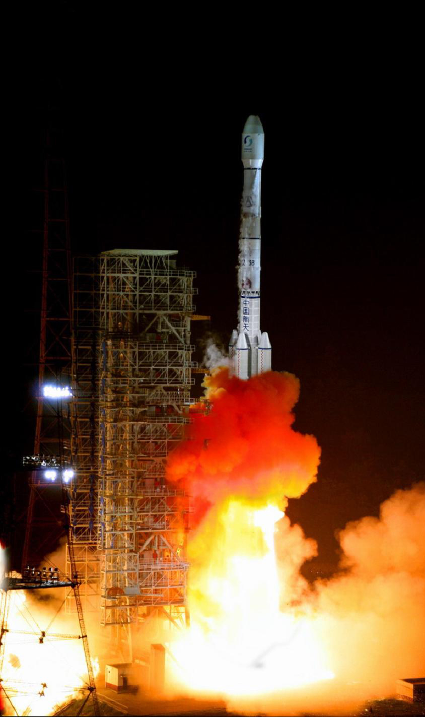 Die Rakete „Langer Marsch 3“ soll künftig weniger Weltraummüll erzeugen. (Foto: AAxanderr, gemeinfrei)