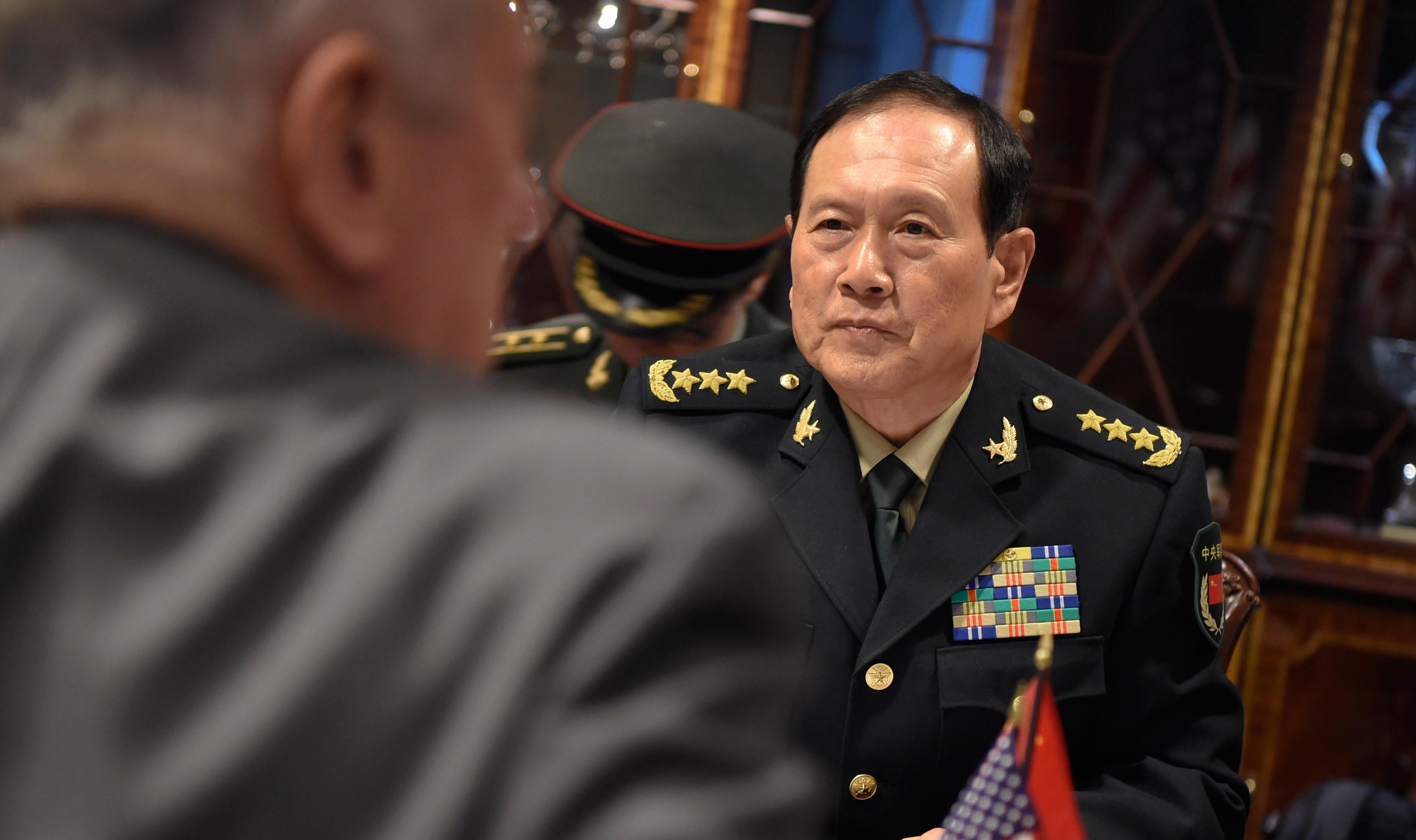 General Wei Fenghe gab das Verteidigungsbudget für 2021 bekannt. (Foto: U.S. Secretary of Defense, CC BY 2.0)