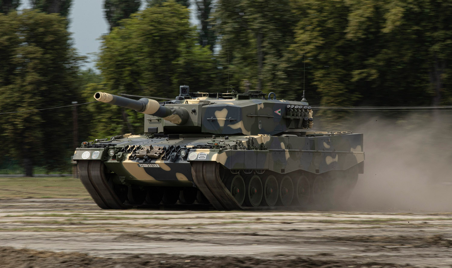 Das ungarische Militär erhält LEOPARD 2 Panzer. (Foto: kormany.hu)