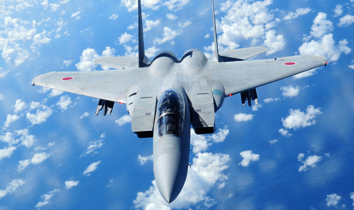 Die japanischen Kampfflugzeuge F-15J und F-15DJ (Bild) sollen modernisiert werden. (Foto: U. S. Air Force, gemeinfrei)