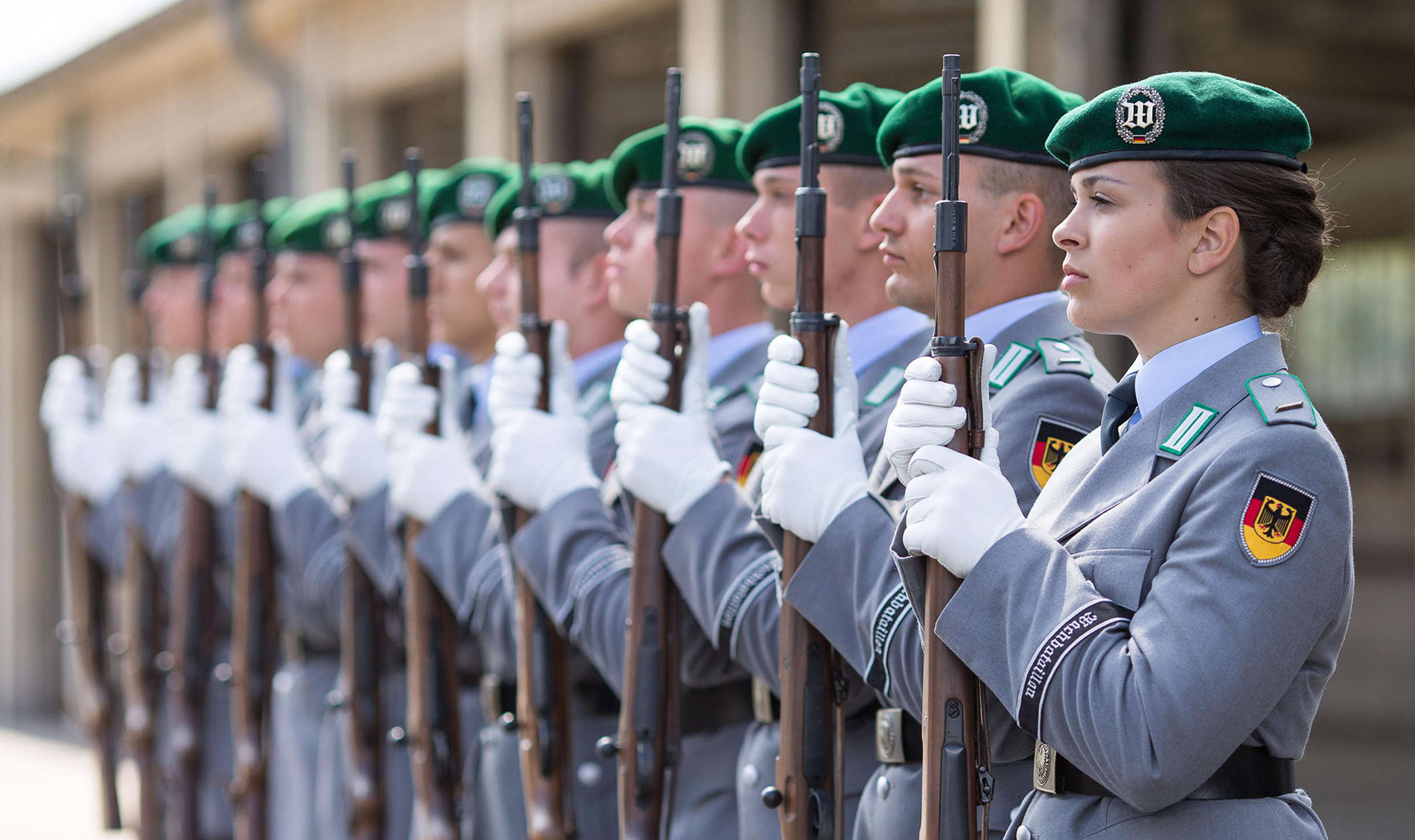 Frauen in der Deutschen Bundeswehr könnten künftig mit weiblichen Dienstgraden angesprochen werden können. (Foto: Bundeswehr/Jane Hannemann)
