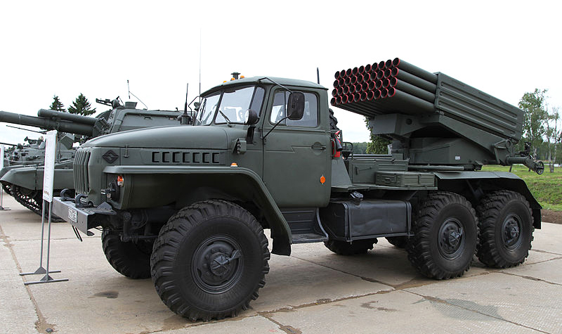 Bei dem russischen Manöver „Kavkaz 2020“ kommen unter anderem 9A53 „Tornado-G“ Raketenwerfer zum Einsatz.