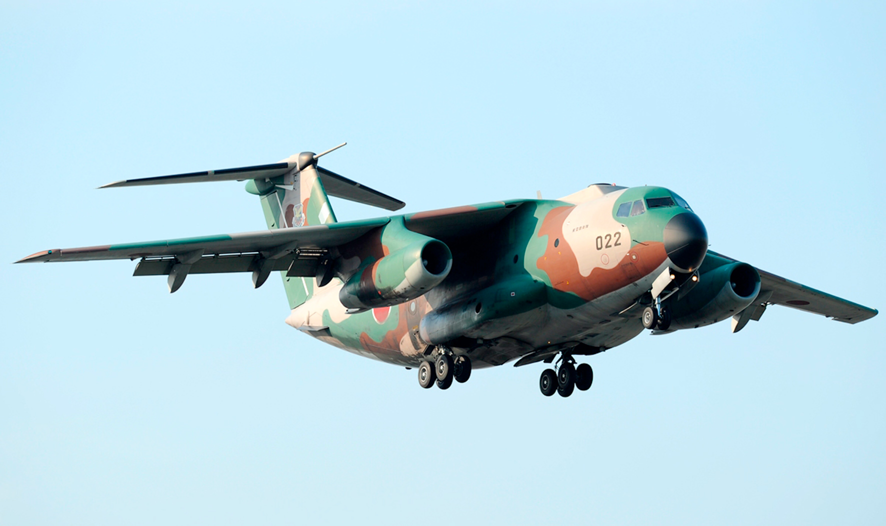 Die Kawasaki EC-1 soll die YS-11EA-ELOKA-Flugzeuge der japanischen Luftwaffe ersetzen. (Foto: Toshiro Aoki, CC BY-SA 3.0)