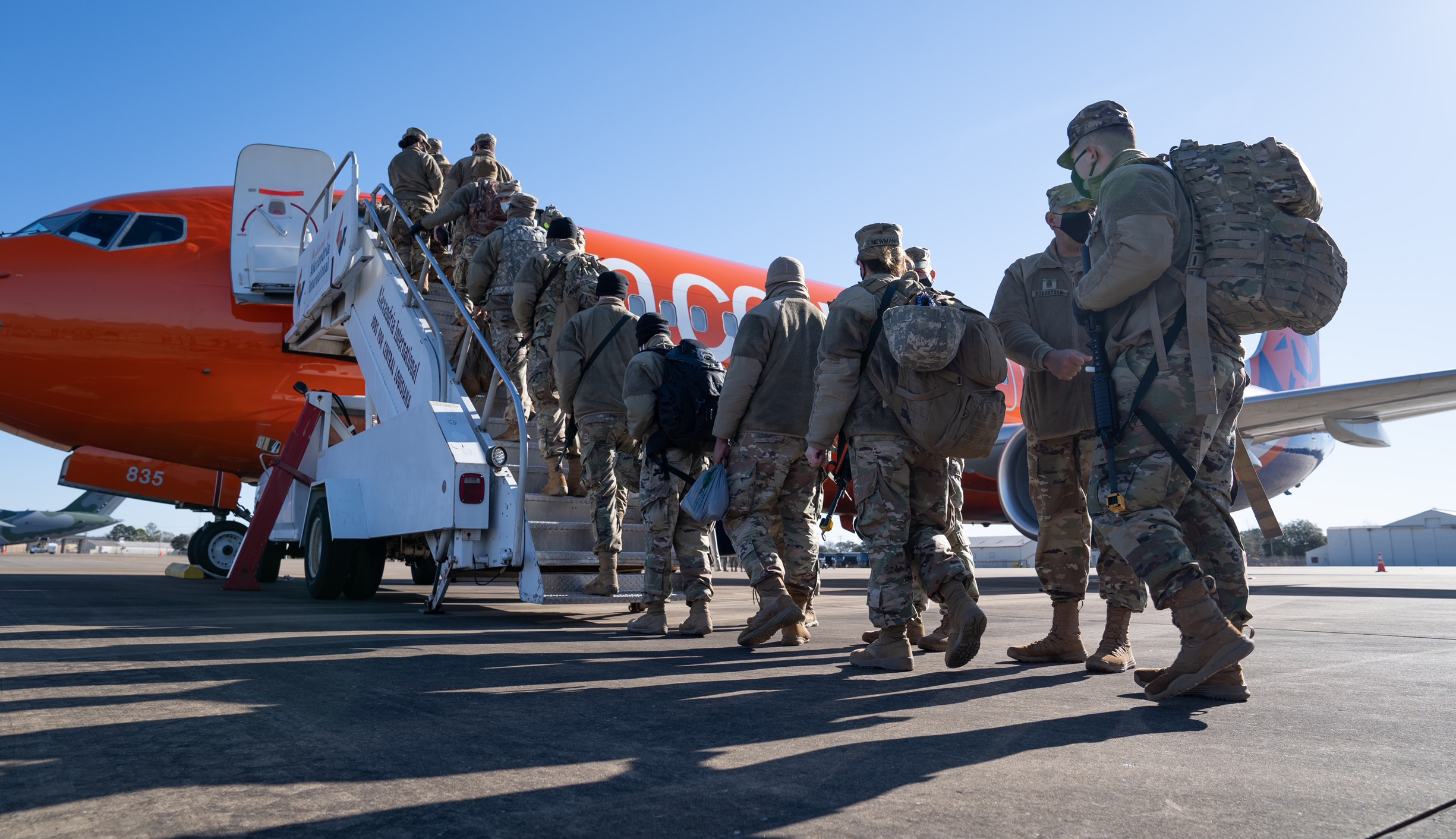Das US-Militär berief in den vergangenen Wochen tausende Soldaten nach Washington. (Foto: U.S. Army/Sgt. Josiah Pugh)