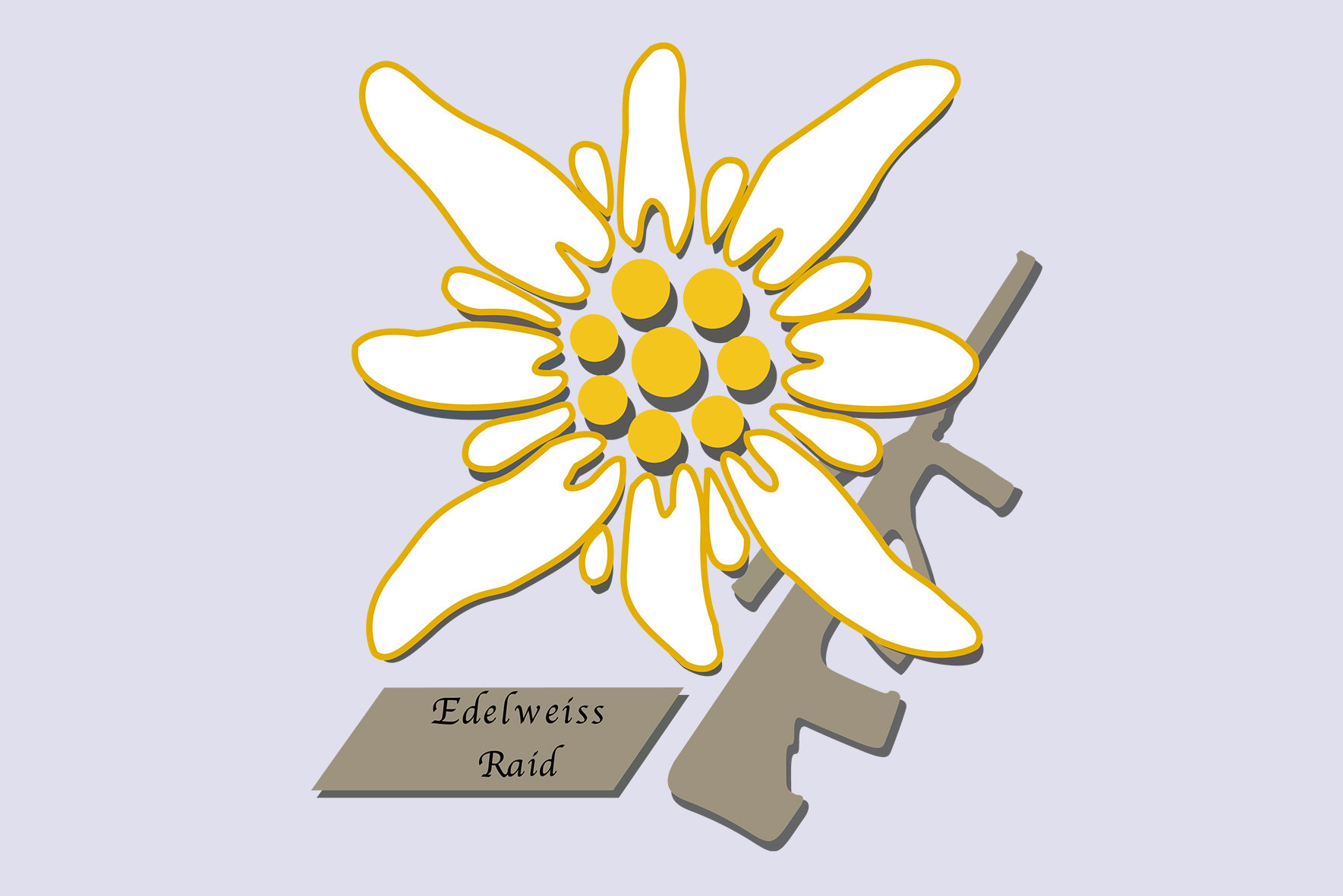 Logo der Edelweiss Raid. (Grafik: Kommando Gebirgskampf)