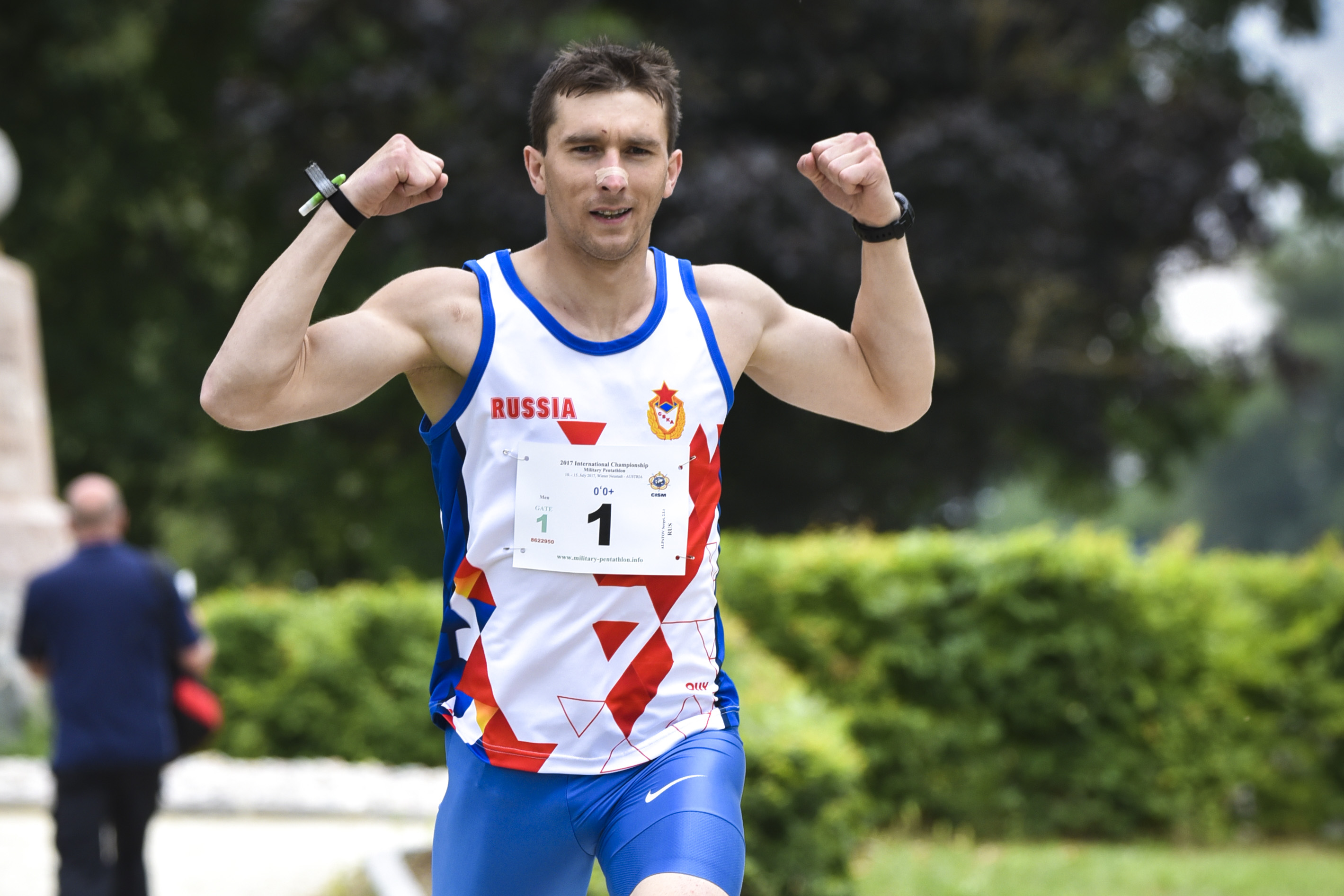 Sergei Alpatov holte den Gesamtsieg für Russland. (Foto: Bundesheer/Helmut Kreimel)