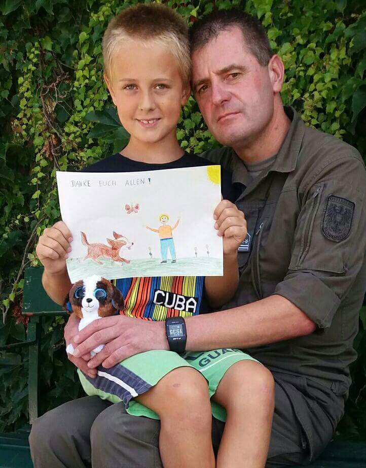 In einem Jahr wird Christoph seinen ausgebildeten Diabeteshund bekommen. (Foto: Bundesheer)