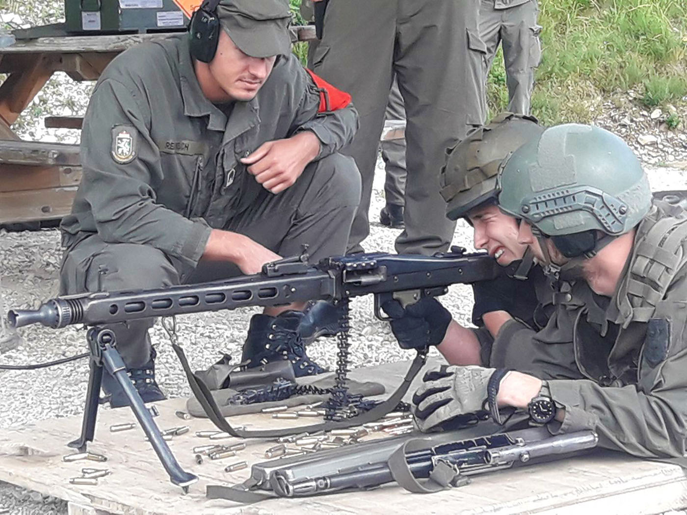 Scharfschießen MG. (Foto: Bundesheer/Robert Gießauf)