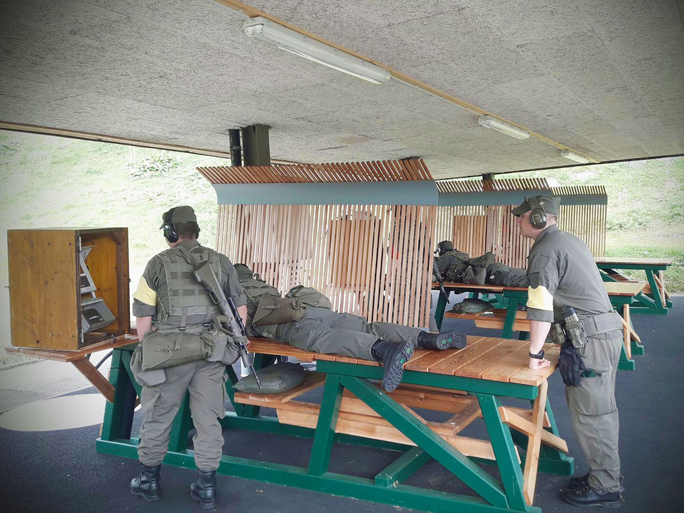 Schulschießen mit dem StG. (Foto: Bundesheer/Robert Gießauf)