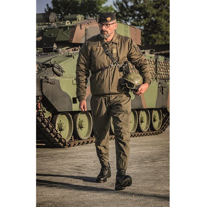 Der Kommandant des Panzergrenadierbataillon 13 Oberst Alfred Steingreß. (Foto: Bundesheer/Berger)